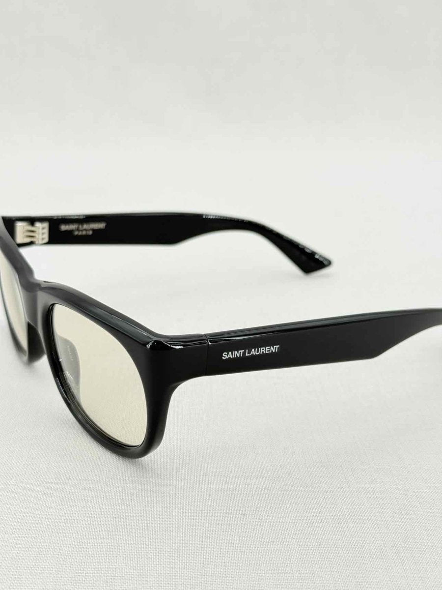 Pre - loved SAINT LAURENT Black Sunglasses at Reems Closet