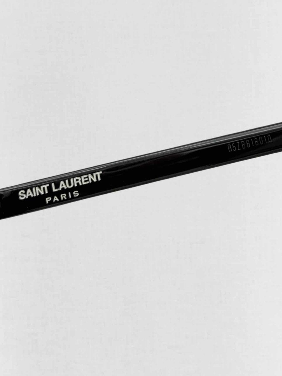 Pre - loved SAINT LAURENT Black Sunglasses at Reems Closet