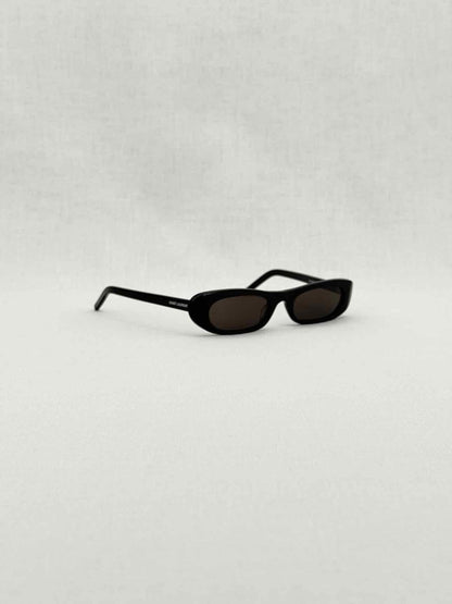 Pre - loved SAINT LAURENT Black Sunglasses at Reems Closet