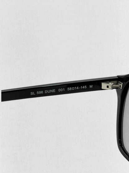 Pre - loved SAINT LAURENT Black Sunglasses at Reems Closet