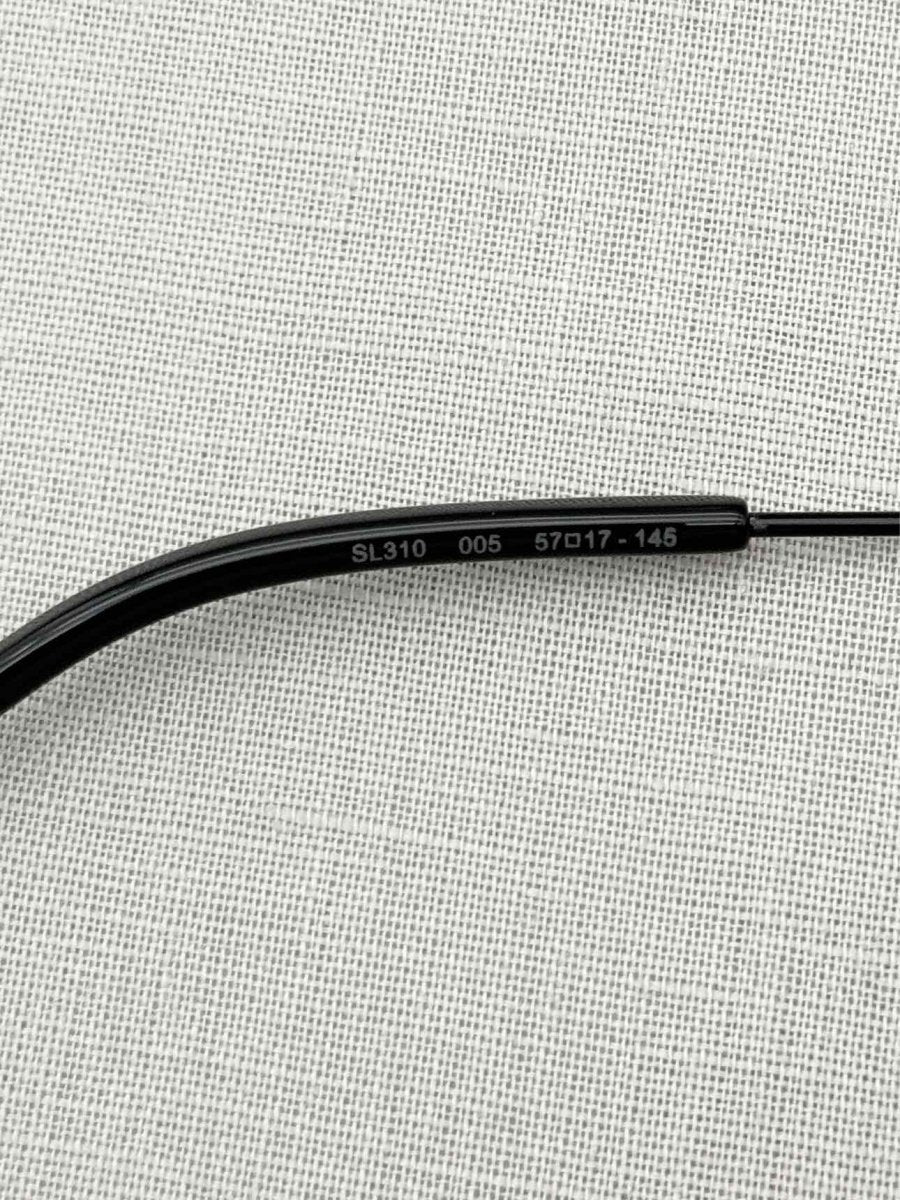 Pre-loved SAINT LAURENT Black Sunglasses at Reems Closet