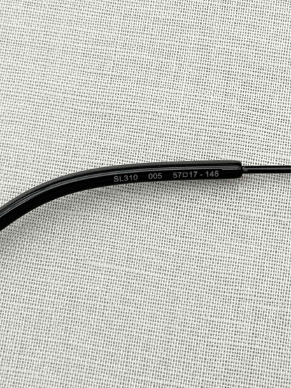 Pre-loved SAINT LAURENT Black Sunglasses at Reems Closet
