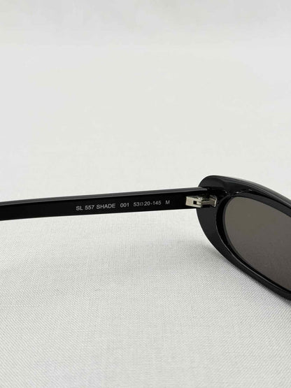 Pre - loved SAINT LAURENT Black Sunglasses at Reems Closet