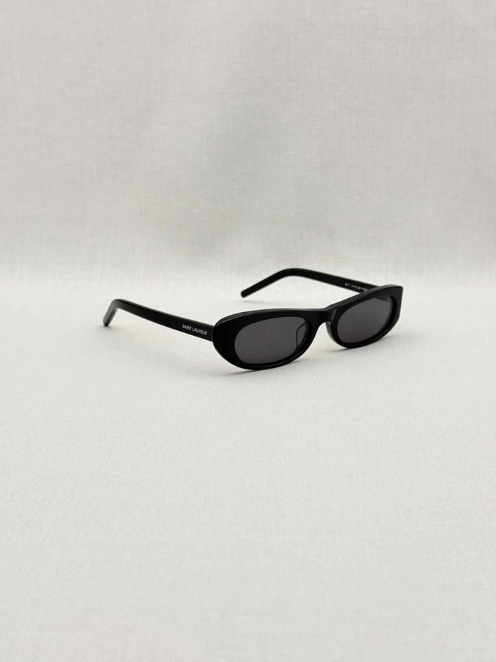 Pre-loved SAINT LAURENT Black Sunglasses at Reems Closet