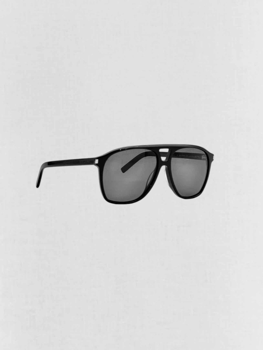 Pre - loved SAINT LAURENT Black Sunglasses at Reems Closet