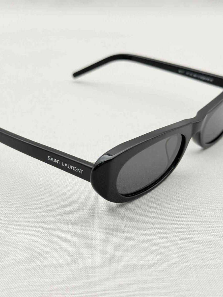 Pre-loved SAINT LAURENT Black Sunglasses at Reems Closet