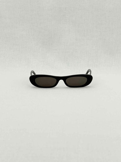 Pre - loved SAINT LAURENT Black Sunglasses at Reems Closet