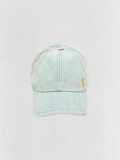 Pre - loved SAINT LAURENT Blue Cap at Reems Closet
