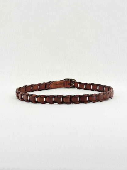 Pre - loved SAINT LAURENT Brown Belt at Reems Closet
