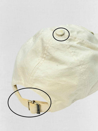 Pre - loved SAINT LAURENT Cream Cap at Reems Closet