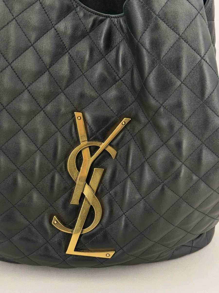 Pre-loved SAINT LAURENT Icare Black Tote Bag at Reems Closet