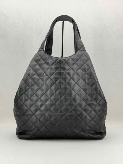 Pre-loved SAINT LAURENT Icare Black Tote Bag at Reems Closet