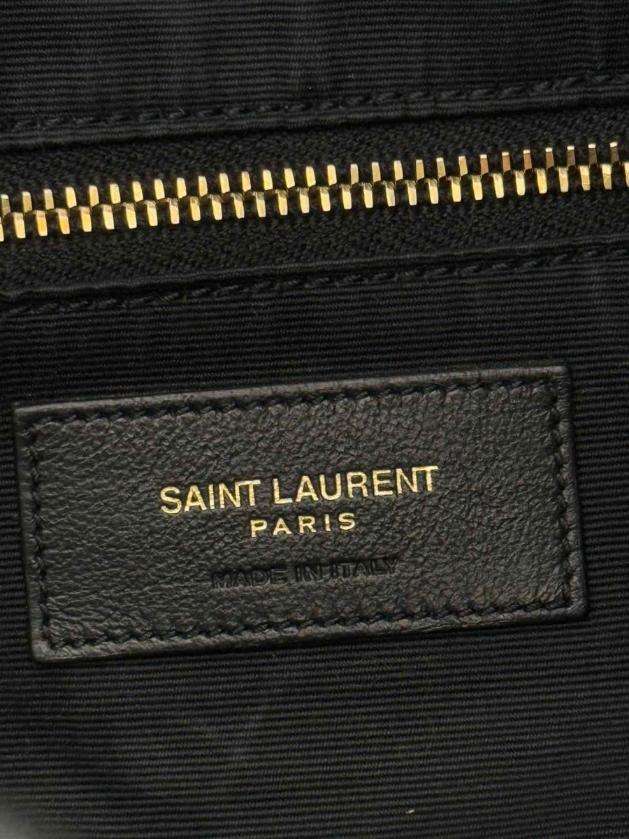 Pre-loved SAINT LAURENT Icare Black Tote Bag at Reems Closet