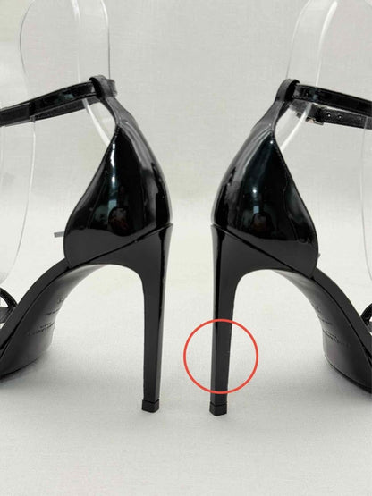 Pre-loved SAINT LAURENT Jane Black Size EU 35 Heeled Sandals at Reems Closet