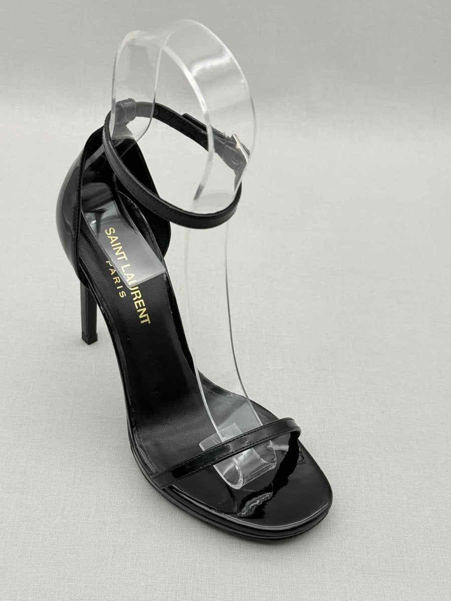 Pre-loved SAINT LAURENT Jane Black Size EU 35 Heeled Sandals at Reems Closet