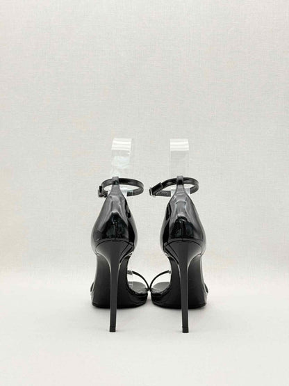 Pre-loved SAINT LAURENT Jane Black Size EU 35 Heeled Sandals at Reems Closet