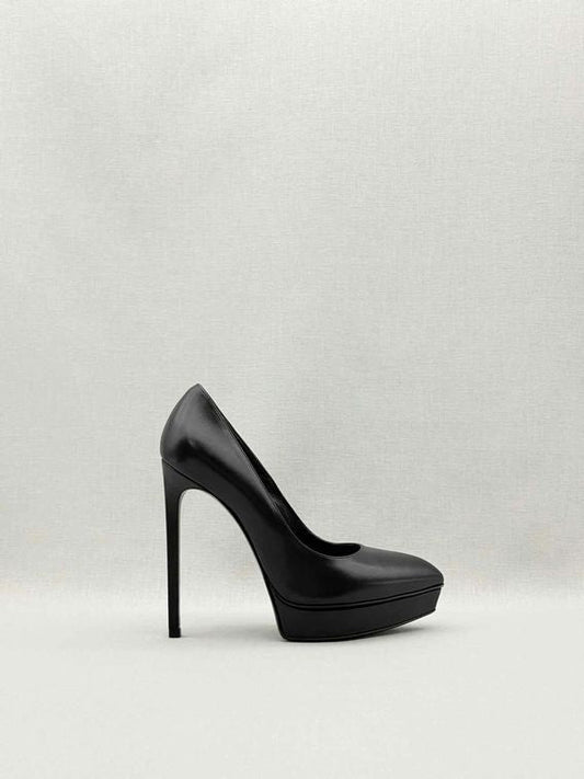 Pre-loved SAINT LAURENT Janis Black Size EU 37 Pumps at Reems Closet
