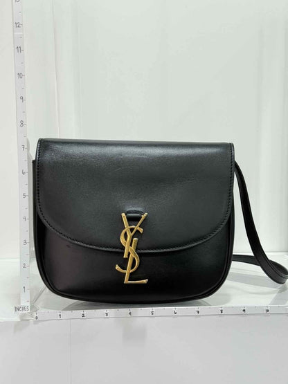 Pre - loved SAINT LAURENT Kaia Black Shoulder Bag at Reems Closet