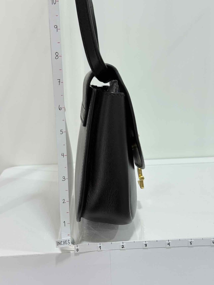 Pre - loved SAINT LAURENT Kaia Black Shoulder Bag at Reems Closet