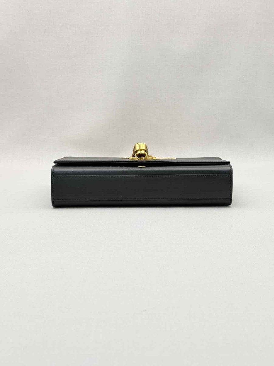 Pre-loved SAINT LAURENT Kate Black Shoulder Bag at Reems Closet