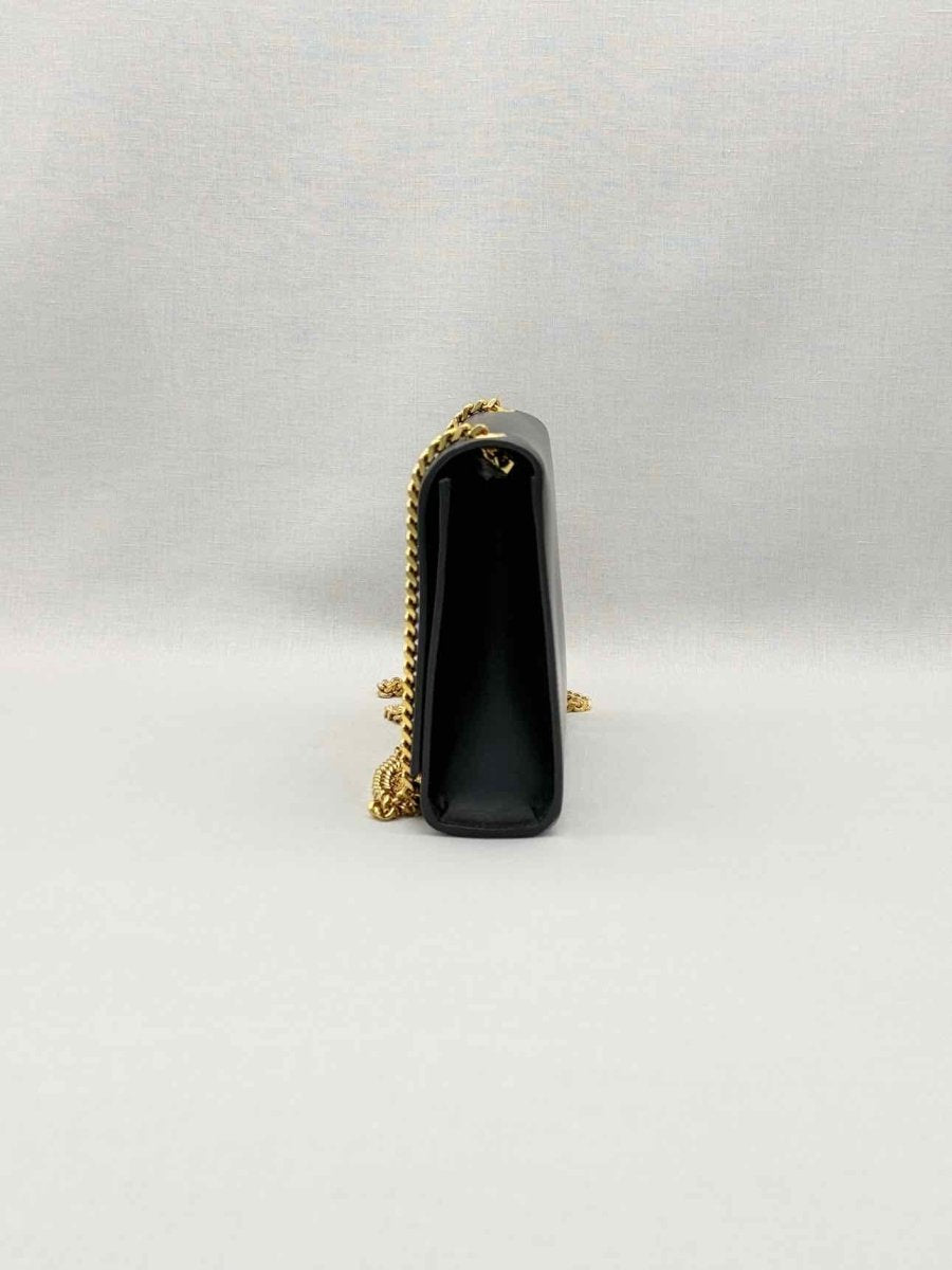 Pre-loved SAINT LAURENT Kate Black Shoulder Bag at Reems Closet