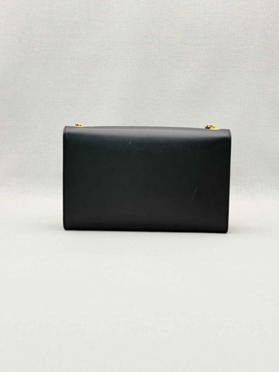 Pre-loved SAINT LAURENT Kate Black Shoulder Bag at Reems Closet