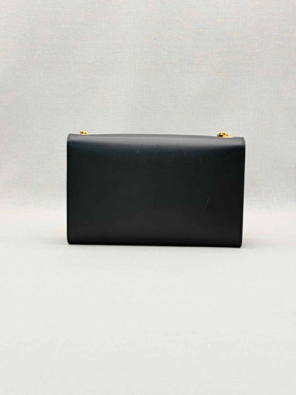 Pre-loved SAINT LAURENT Kate Black Shoulder Bag at Reems Closet