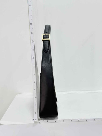 Pre - loved SAINT LAURENT LE 5 À 7 Black Shoulder Bag at Reems Closet