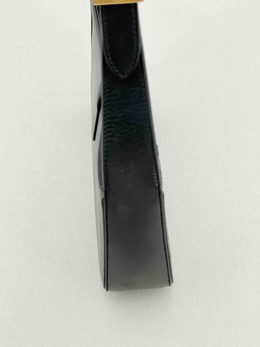 Pre - loved SAINT LAURENT LE 5 À 7 Black Shoulder Bag at Reems Closet