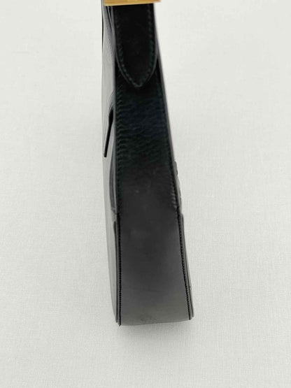Pre - loved SAINT LAURENT LE 5 À 7 Black Shoulder Bag at Reems Closet
