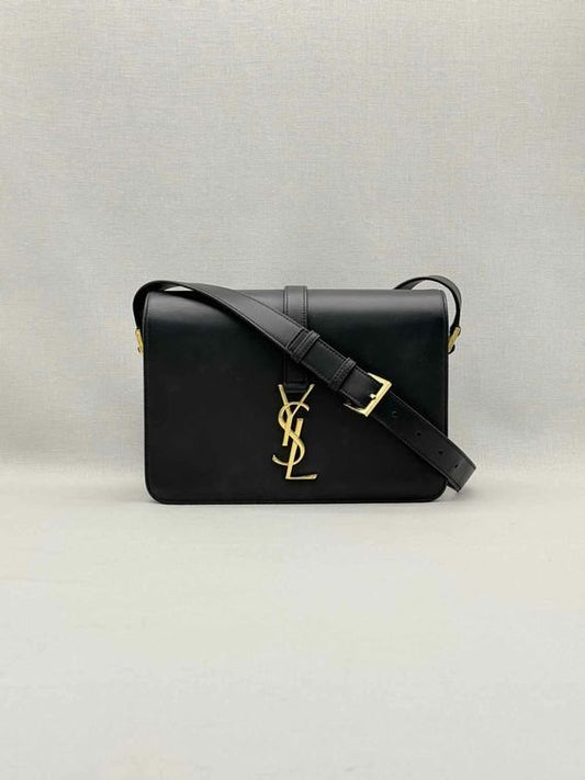 Pre-loved SAINT LAURENT Monogram Universite Black Crossbody at Reems Closet