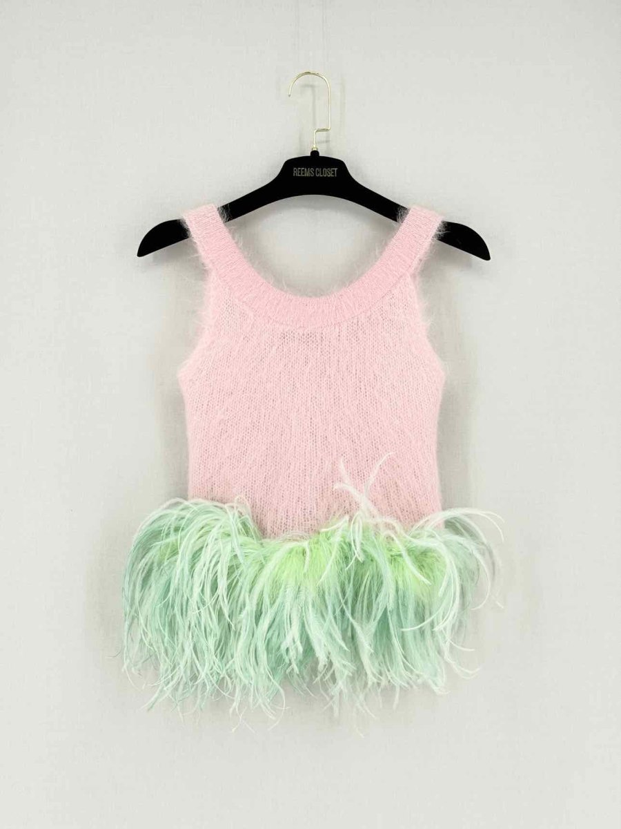 Pre - loved SAINT LAURENT Pink Size US 0 Top at Reems Closet