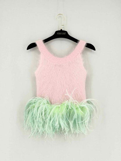 Pre - loved SAINT LAURENT Pink Size US 0 Top at Reems Closet