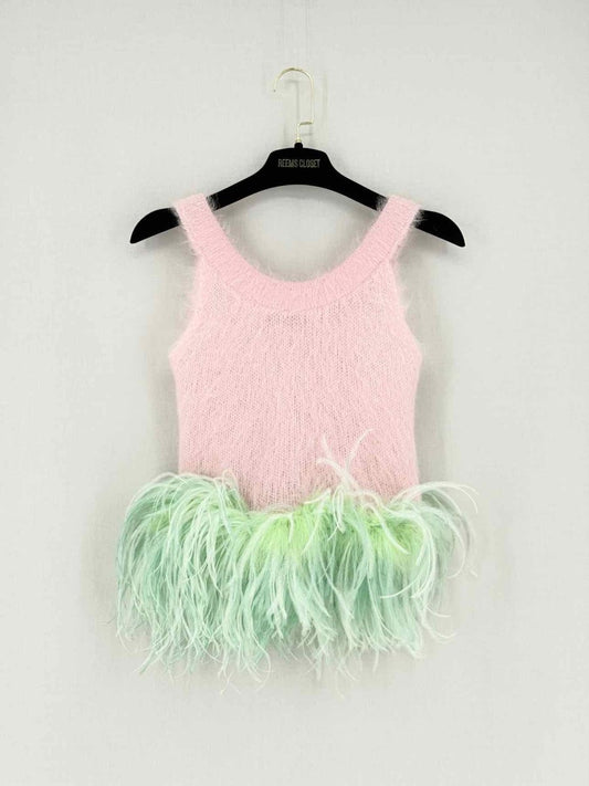 Pre - loved SAINT LAURENT Pink Size US 0 Top at Reems Closet