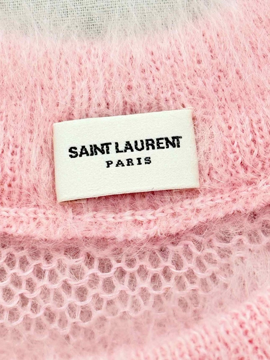 Pre - loved SAINT LAURENT Pink Size US 0 Top at Reems Closet