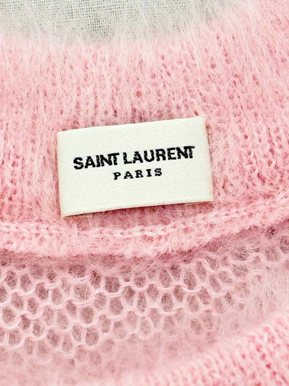 Pre - loved SAINT LAURENT Pink Size US 0 Top at Reems Closet