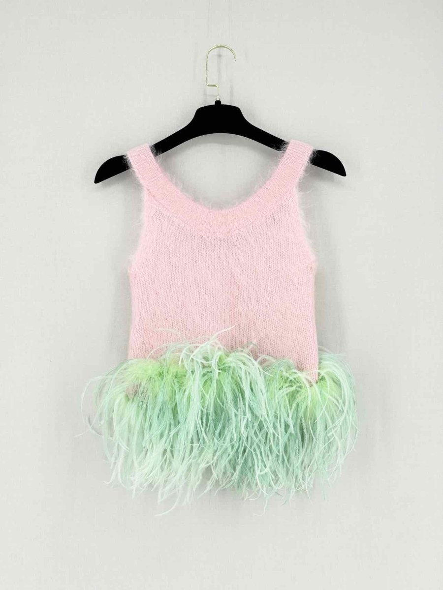 Pre - loved SAINT LAURENT Pink Size US 0 Top at Reems Closet