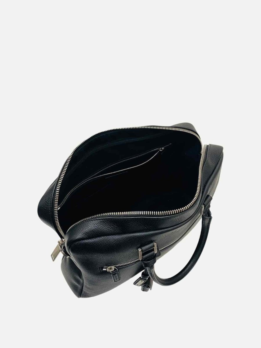 Pre - loved SAINT LAURENT Sac De Jour Black Briefcase at Reems Closet