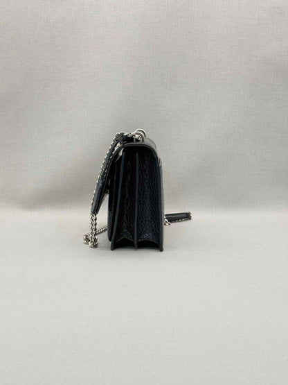Pre-loved SAINT LAURENT Sunset Black Shoulder Bag at Reems Closet
