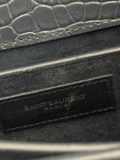 Pre-loved SAINT LAURENT Sunset Black Shoulder Bag at Reems Closet