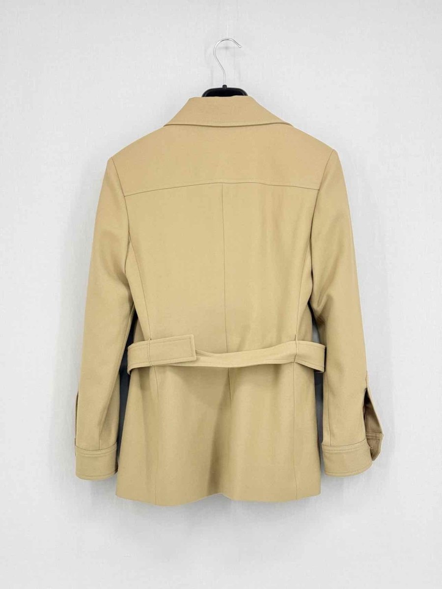 Pre - loved SAINT LAURENT Tan Size US 4 Jacket at Reems Closet