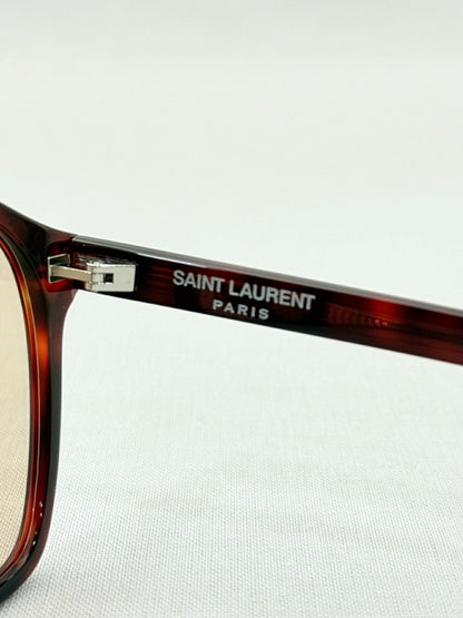 Pre - loved SAINT LAURENT Tortoise Sunglasses at Reems Closet
