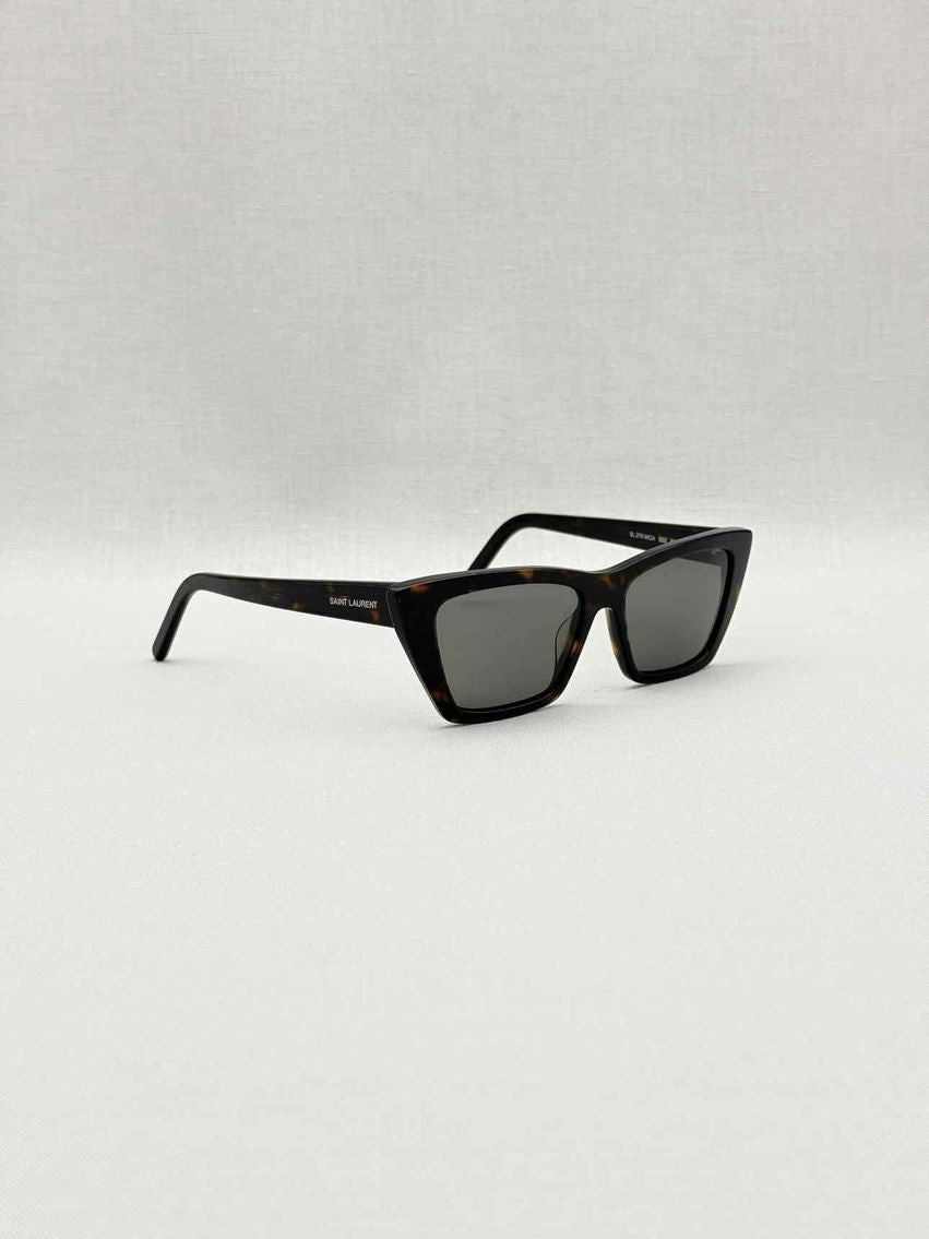 Pre-loved SAINT LAURENT Tortoiseshell Sunglasses at Reems Closet