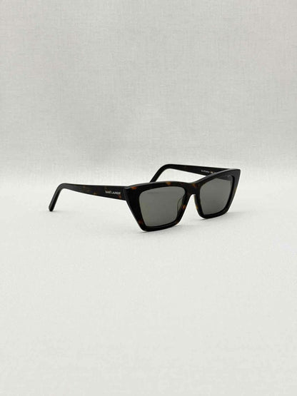 Pre-loved SAINT LAURENT Tortoiseshell Sunglasses at Reems Closet