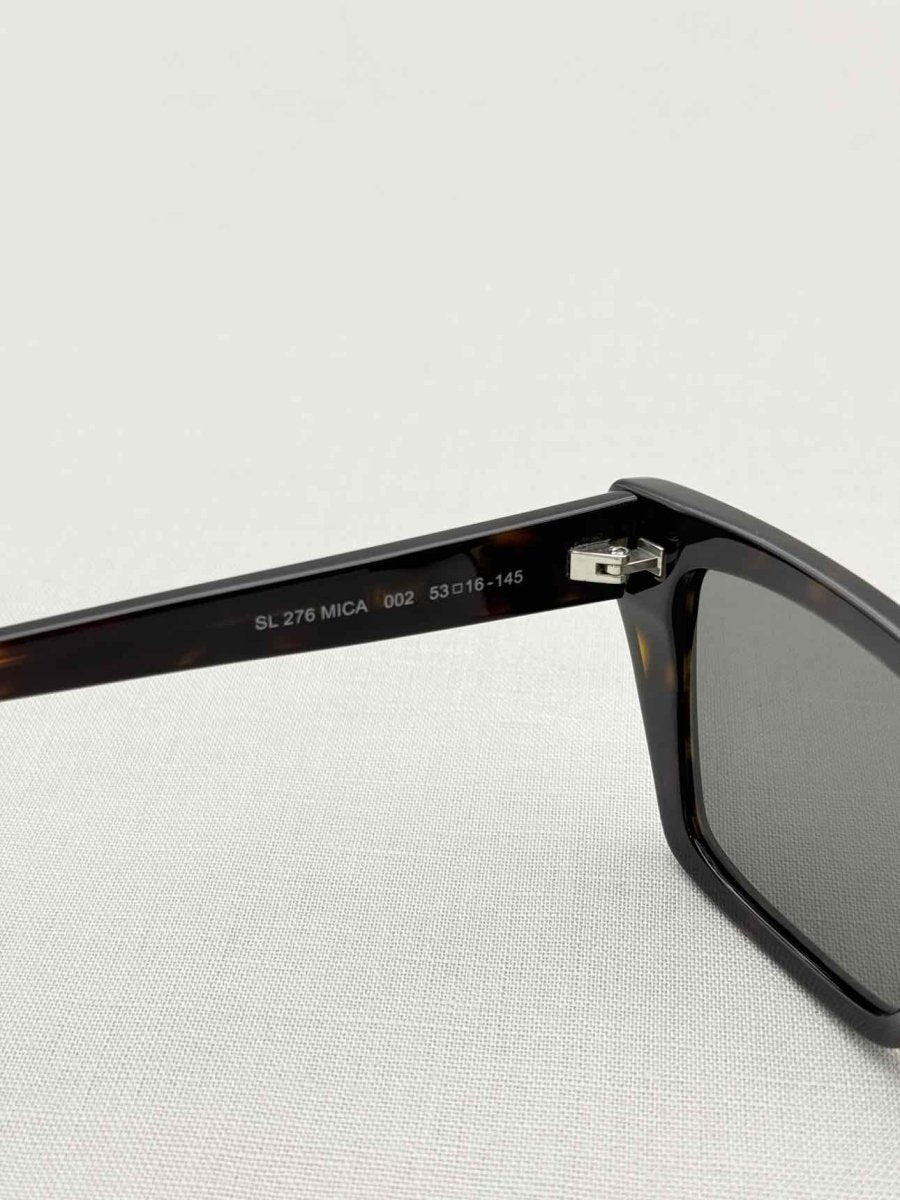 Pre-loved SAINT LAURENT Tortoiseshell Sunglasses at Reems Closet