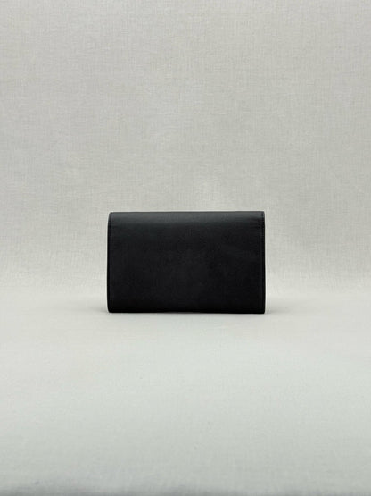 Pre - loved SAINT LAURENT Uptown Black Shoulder Bag at Reems Closet