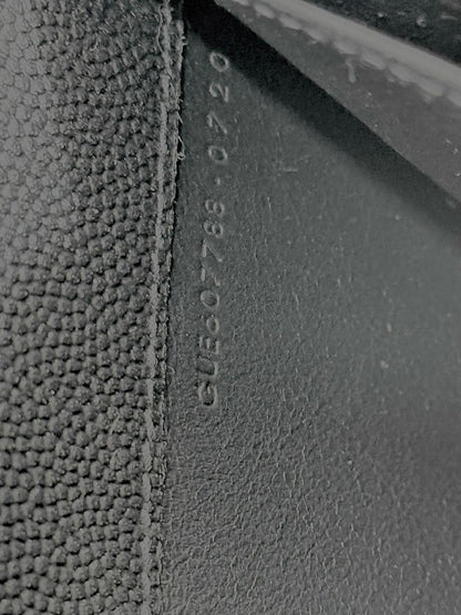 Pre - loved SAINT LAURENT Uptown Black Shoulder Bag at Reems Closet