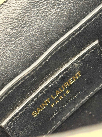 Pre-loved SAINT LAURENT Vicky Beige Quilted Shoulder Bag at Reems Closet