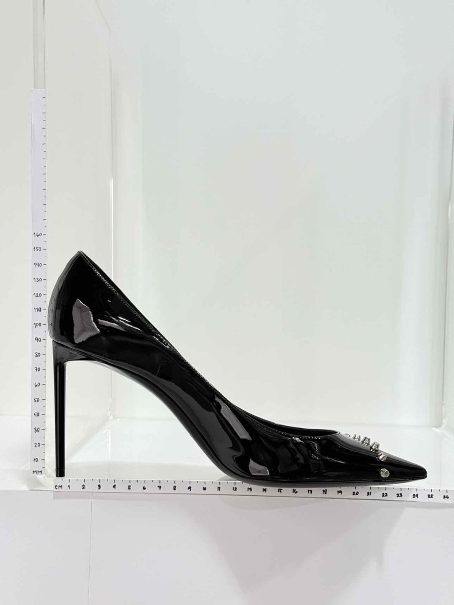 Pre - loved SAINT LAURENT Zoe Black Size EU 40 Pumps at Reems Closet