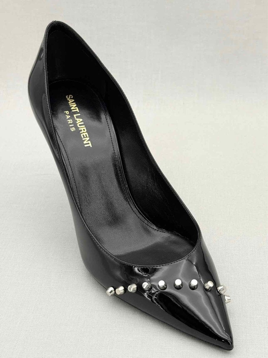 Pre - loved SAINT LAURENT Zoe Black Size EU 40 Pumps at Reems Closet